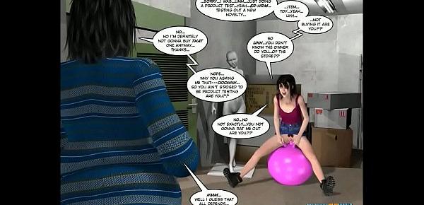  3D Comic Malevolent Intentions. Episode 09